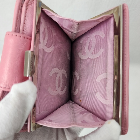 Auth Chanel CC Cambon Compact Wallet - Picture 8 of 11